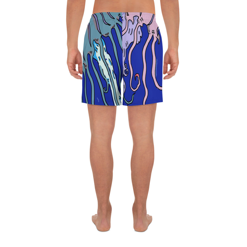 Men's Athletic Long Shortsdeep sea - ragnacold
