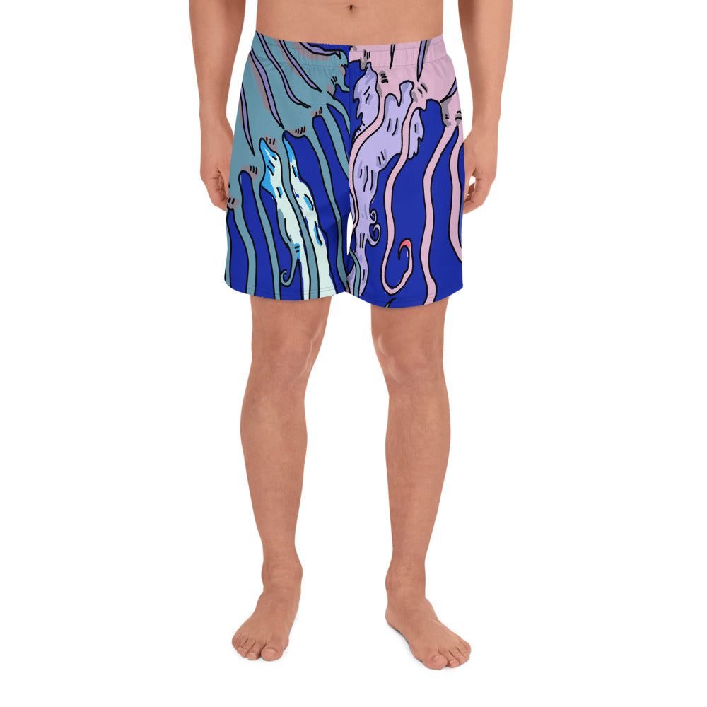 Men's Athletic Long Shortsdeep sea - ragnacold XS