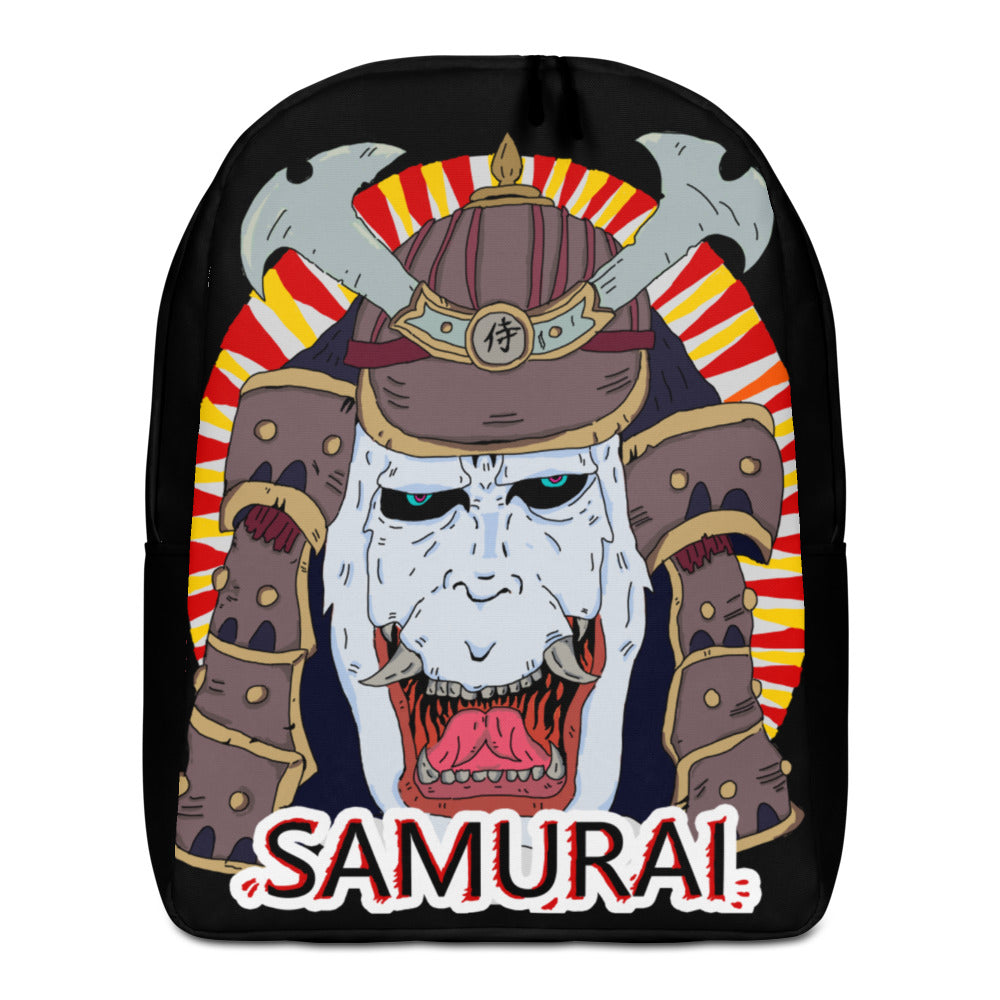 Minimalist Backpack samurai power - ragnacold Default Title