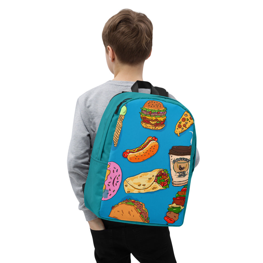 ragnacold Minimalist Backpack fast food - ragnacold
