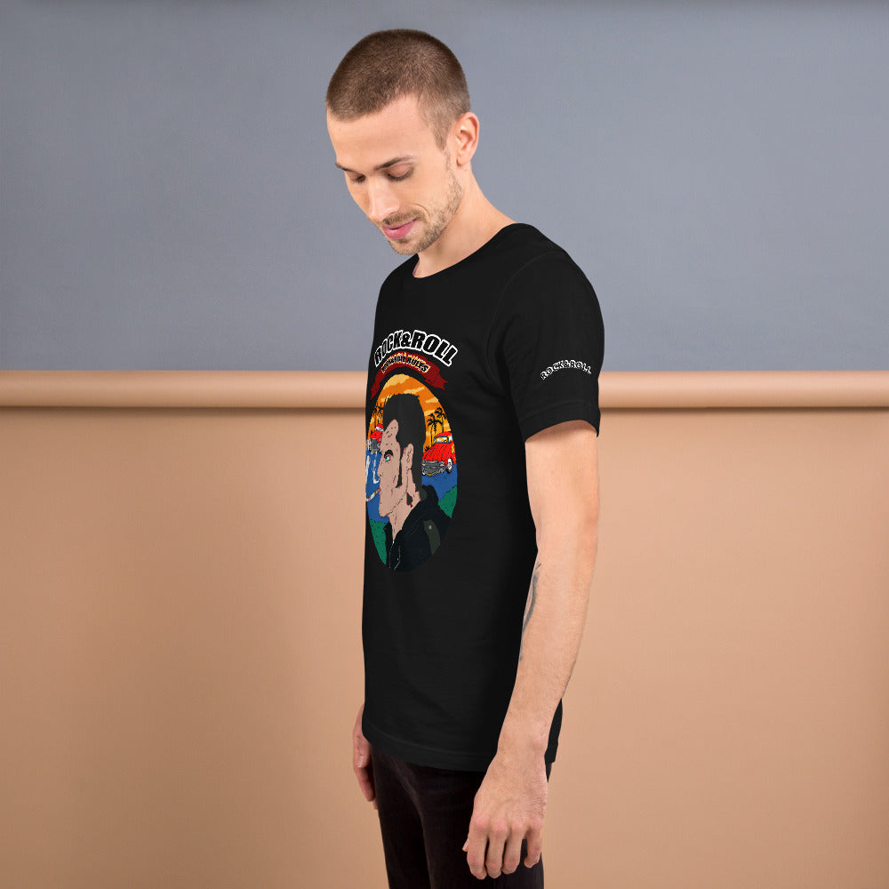 Short-Sleeve Unisex T-Shirt rock and roll rules - ragnacold