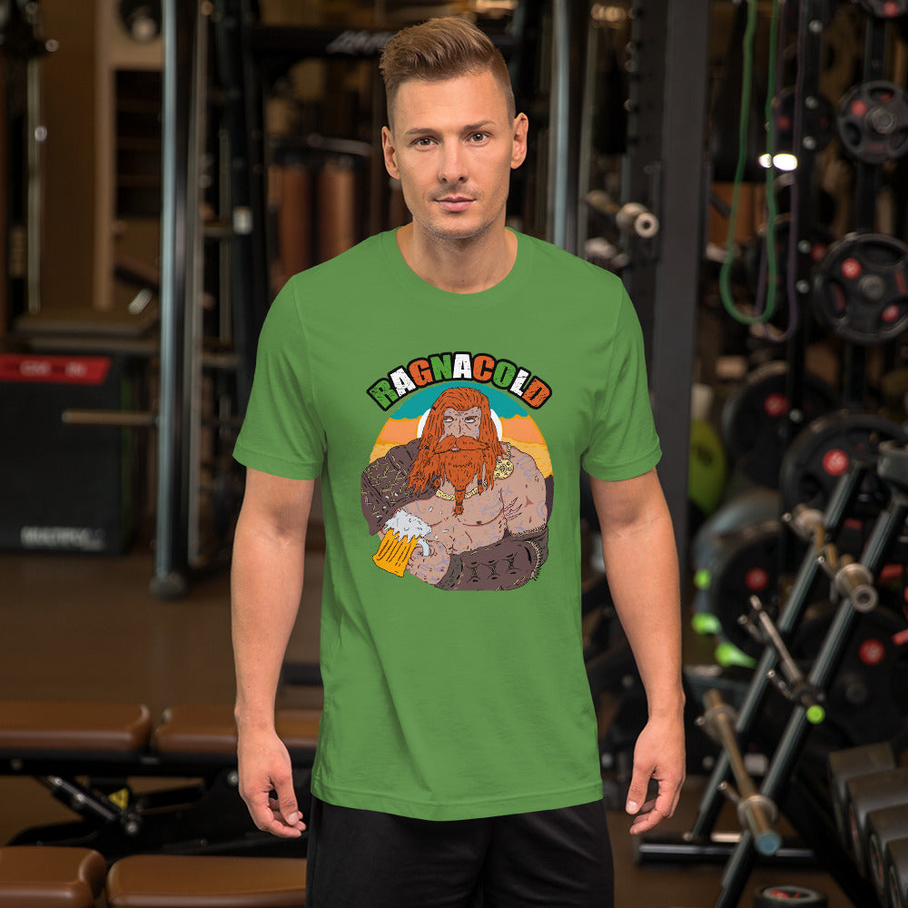 Short-Sleeve Unisex T-Shirt celtic warrior - ragnacold Leaf / S