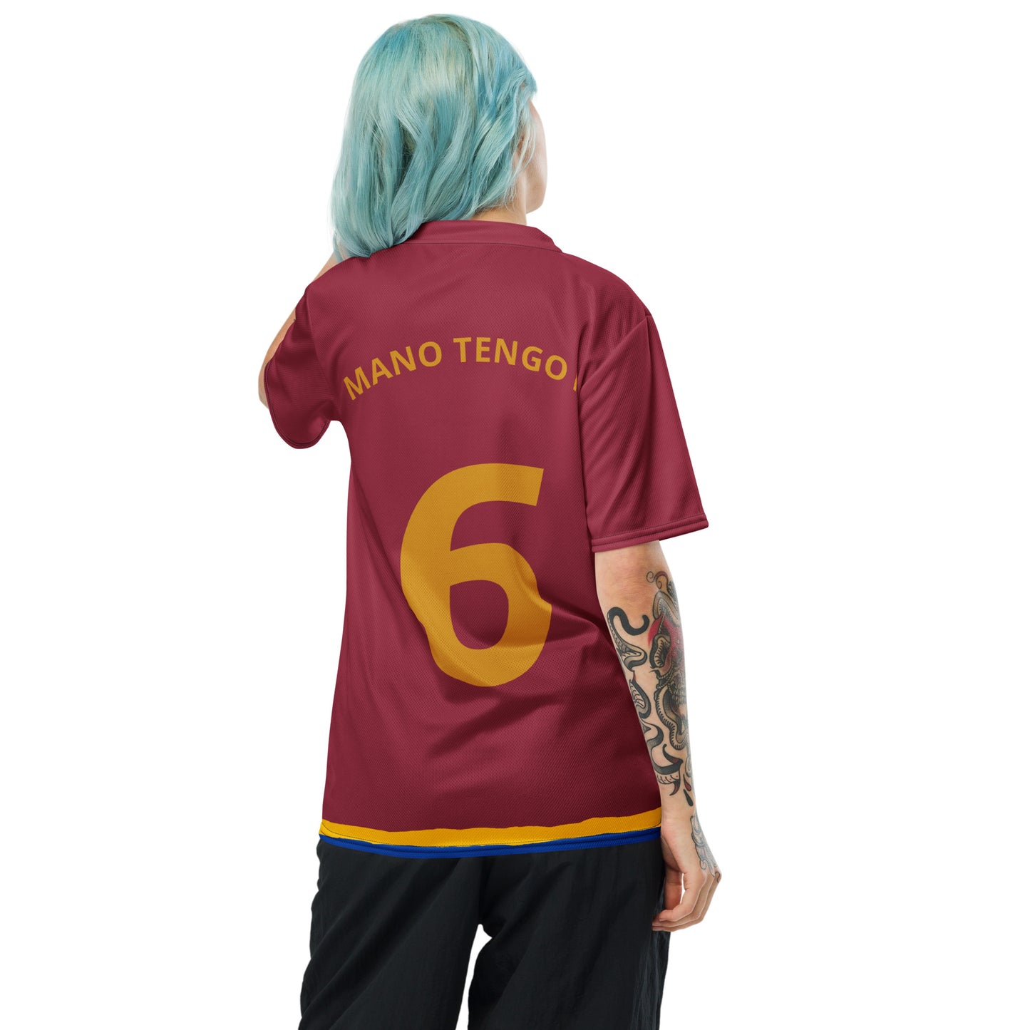 Recycled unisex sports jersey robert