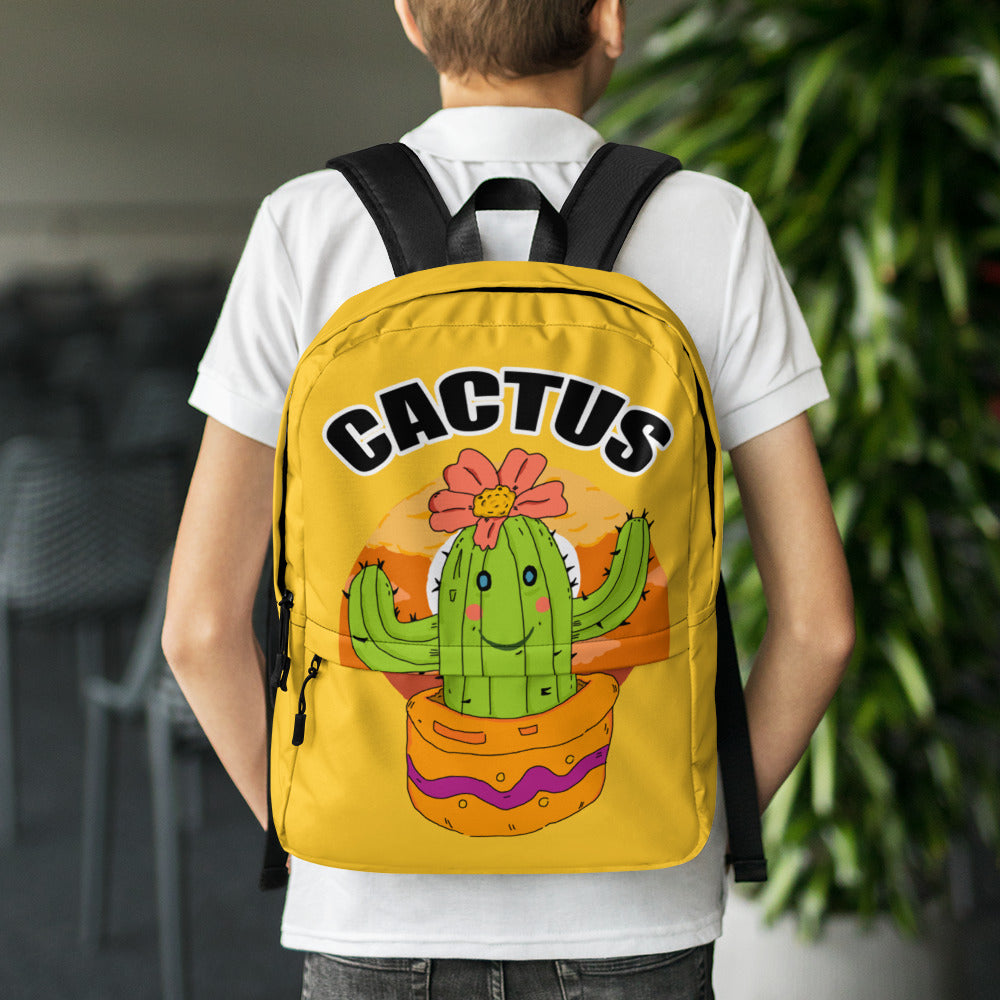 Backpack cactus love green planet - ragnacold Default Title