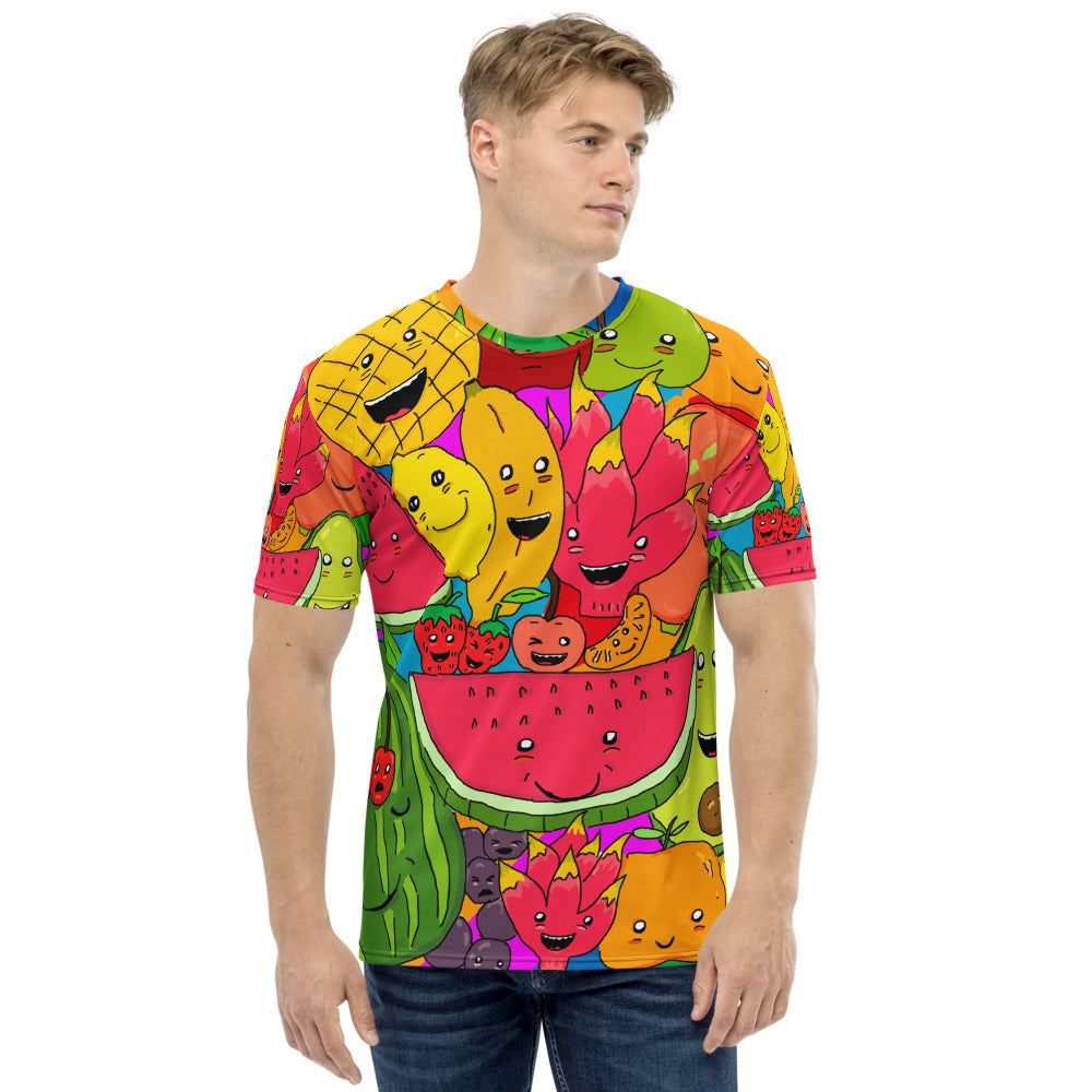 Men's T-shirt tropicat fruit - ragnacold XS