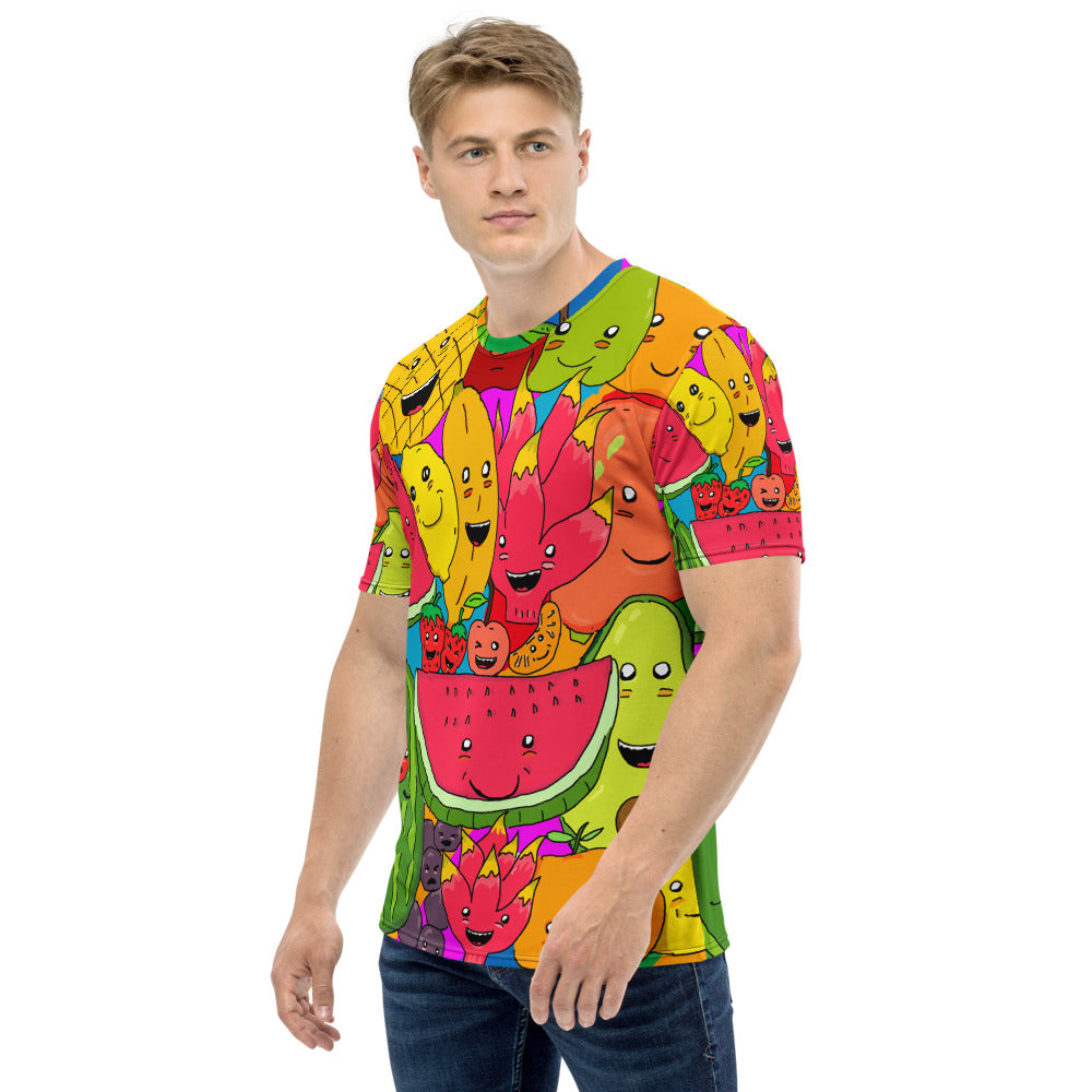 Men's T-shirt tropicat fruit - ragnacold