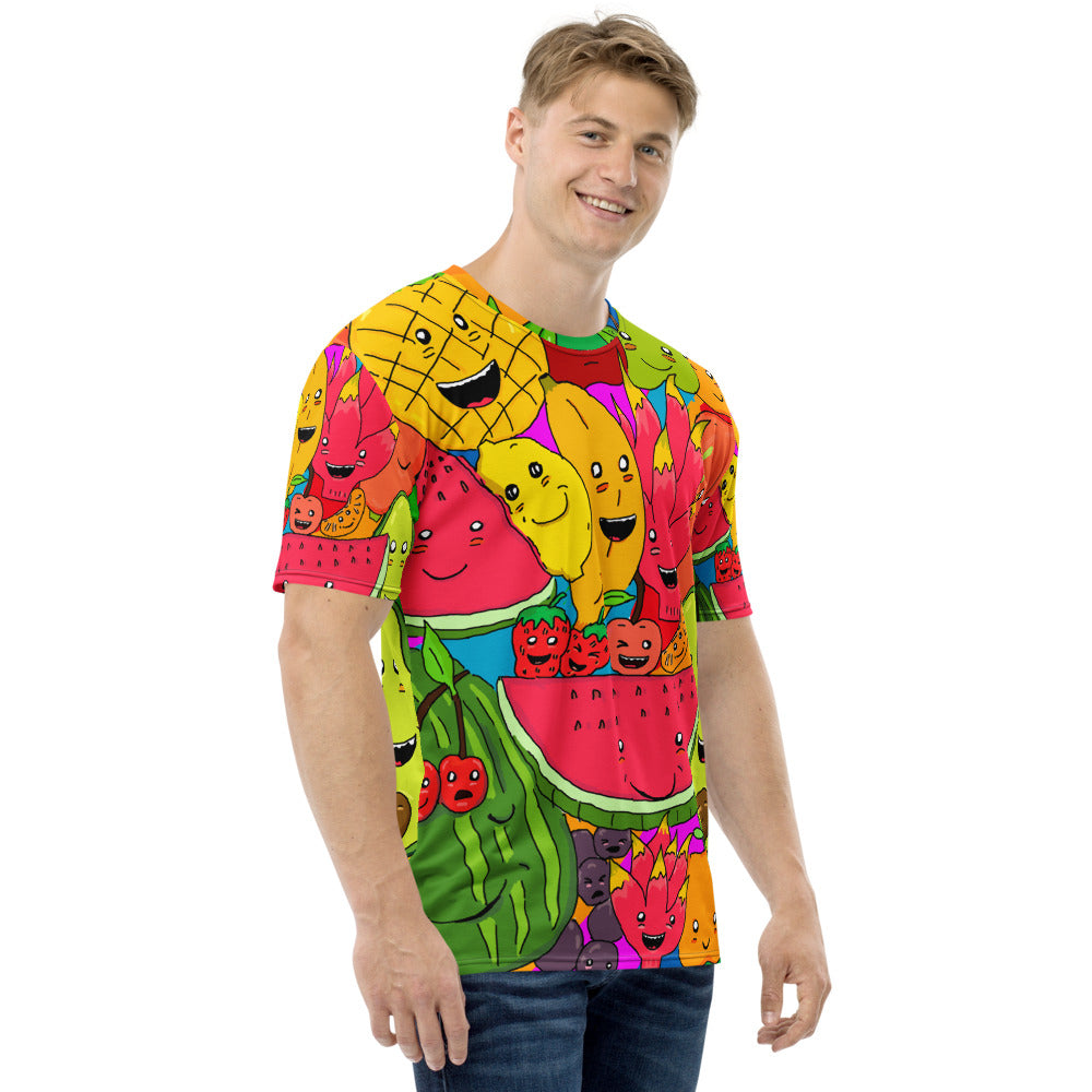 Men's T-shirt tropicat fruit - ragnacold