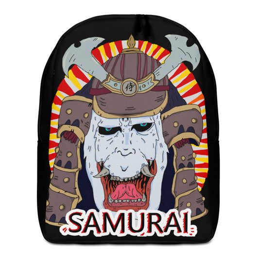 Minimalist Backpack samurai power - ragnacold Default Title