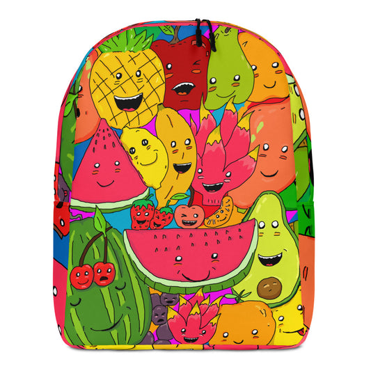 ragnacld Minimalist Backpack fruit planet - ragnacold Default Title