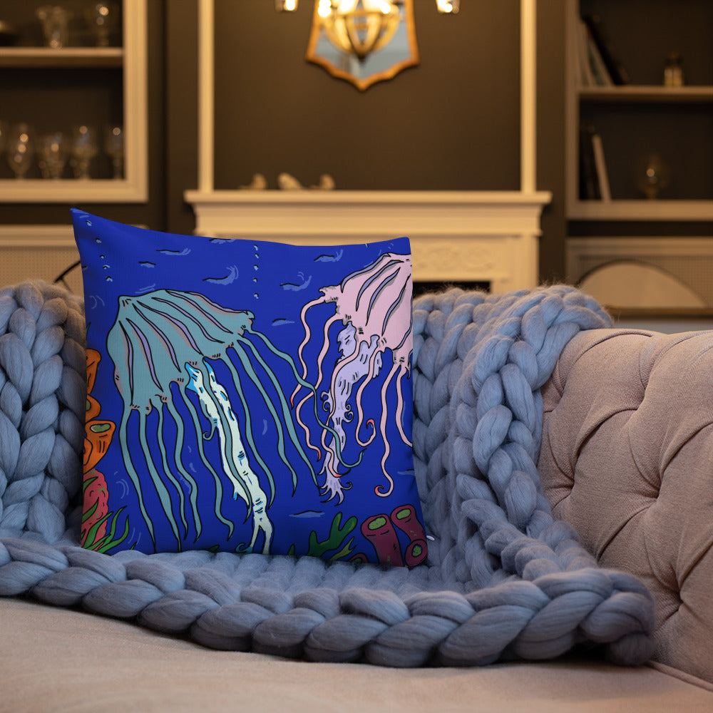 Premium Pillow sea life - ragnacold