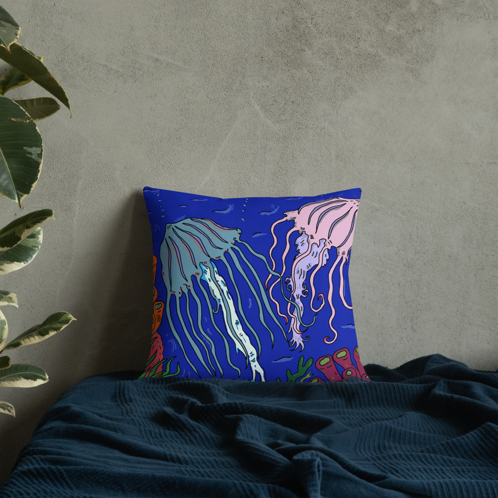 Premium Pillow sea life - ragnacold