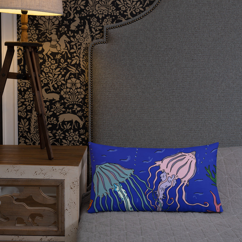 Premium Pillow sea life - ragnacold