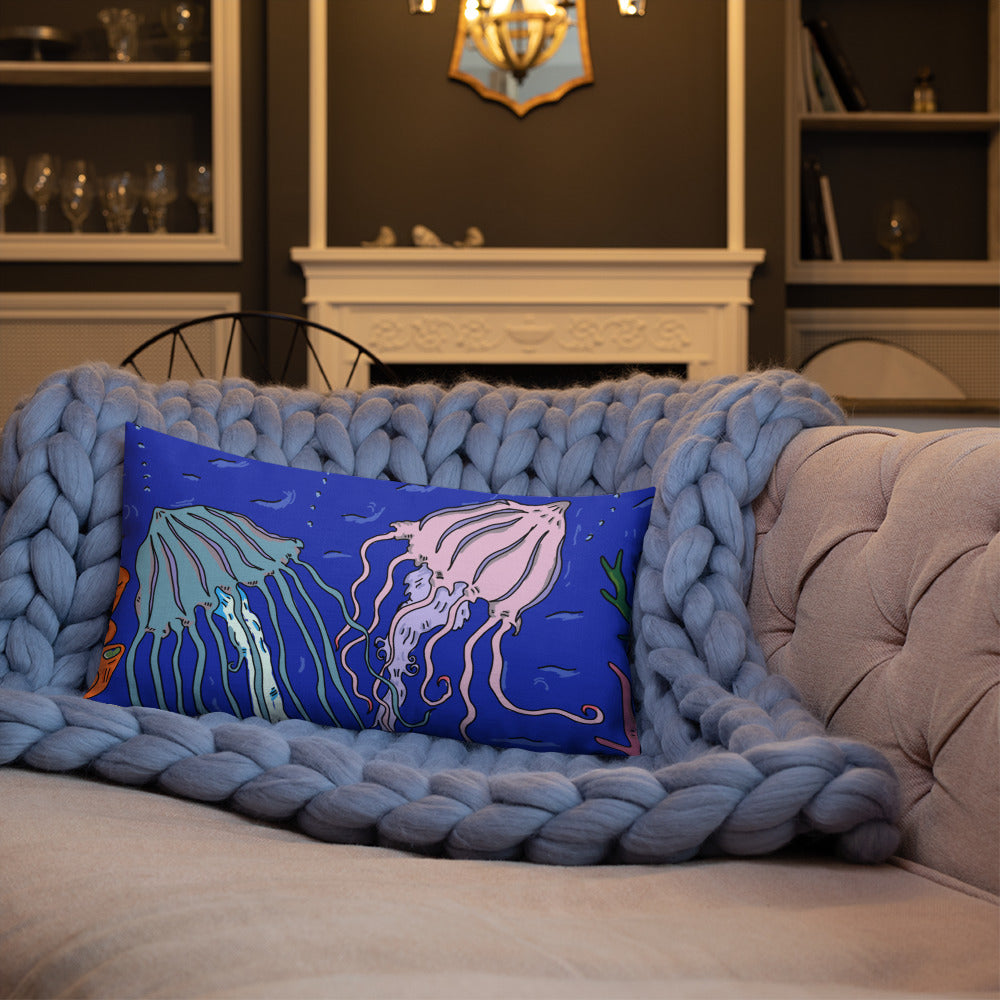 Premium Pillow sea life - ragnacold