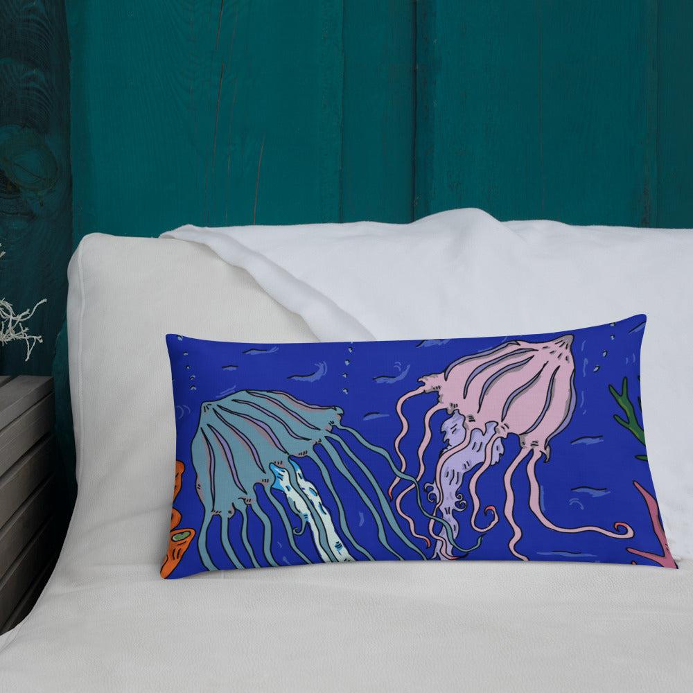 Premium Pillow sea life - ragnacold