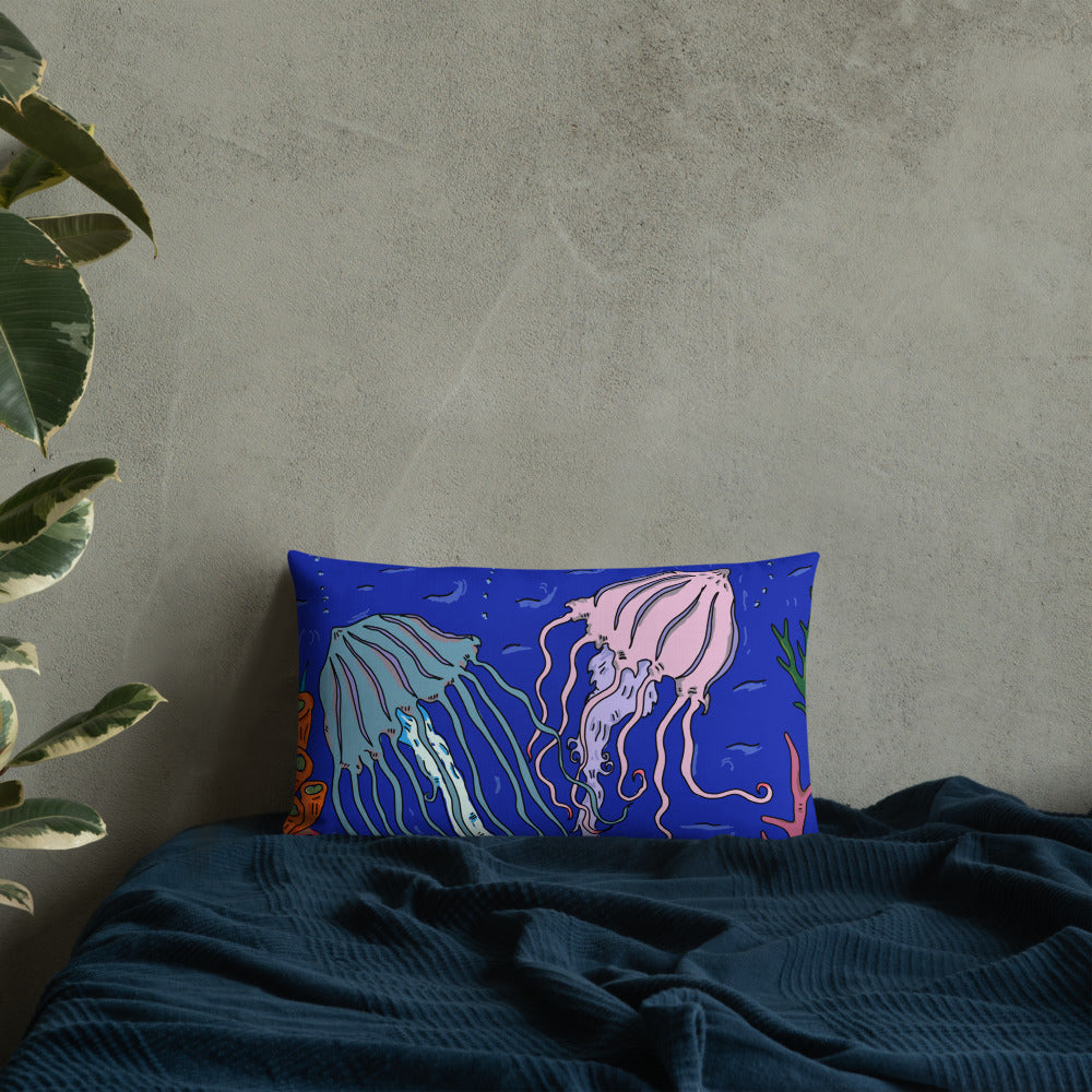 Premium Pillow sea life - ragnacold