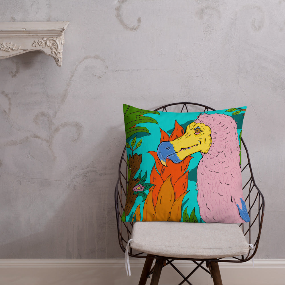 Premium Pillow dodo - ragnacold 22×22