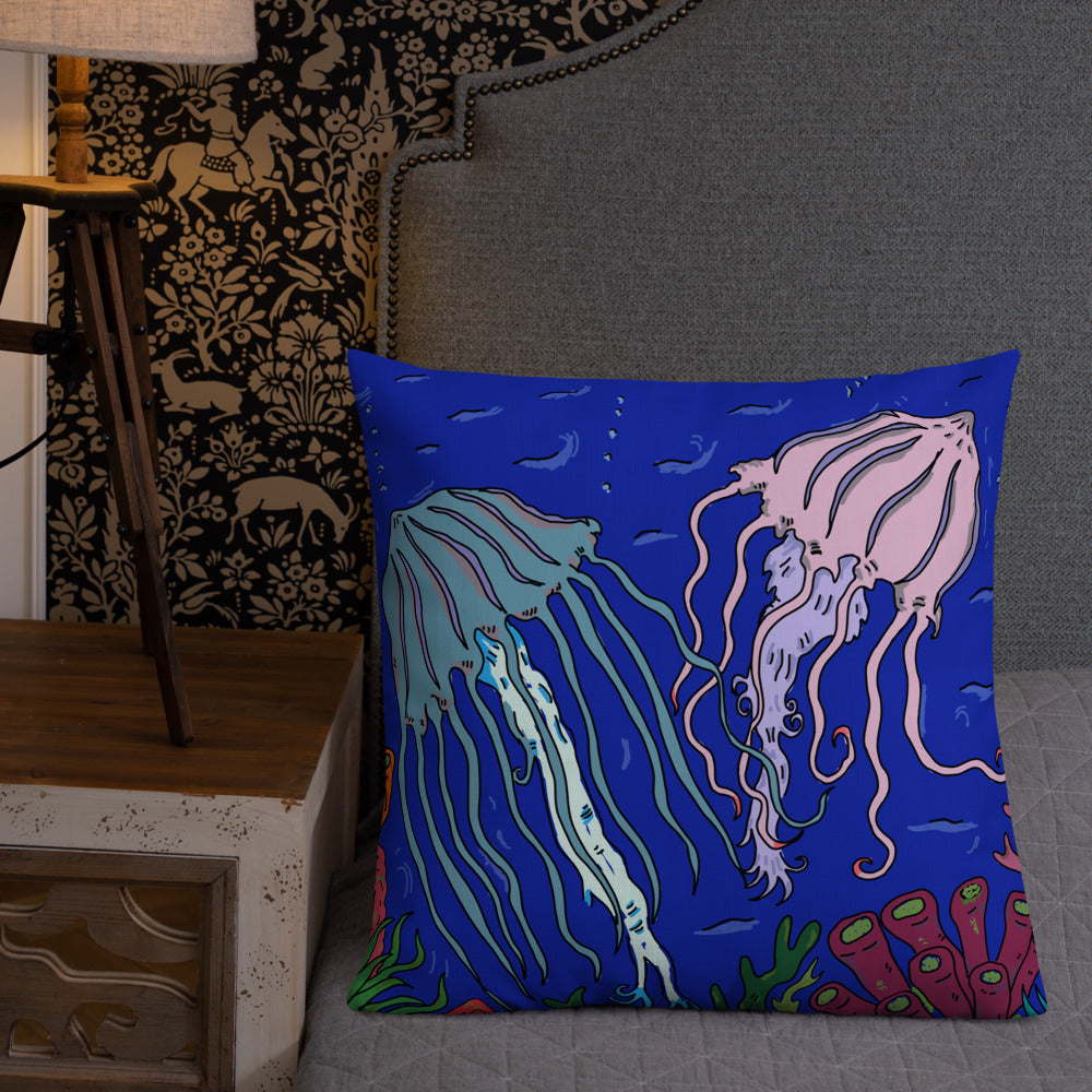 Premium Pillow sea life - ragnacold