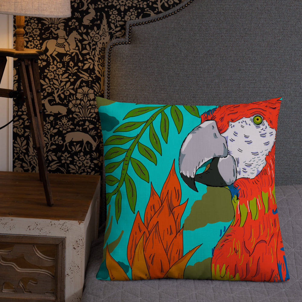 Premium Pillow parrot - ragnacold