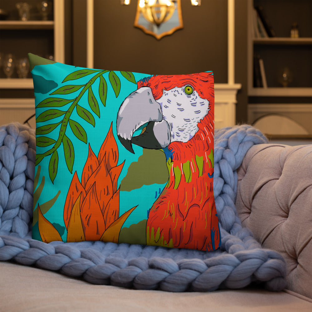 Premium Pillow parrot - ragnacold