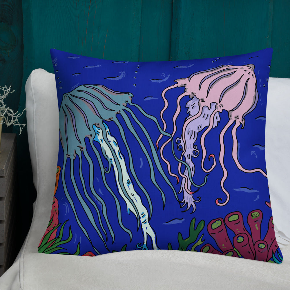 Premium Pillow sea life - ragnacold