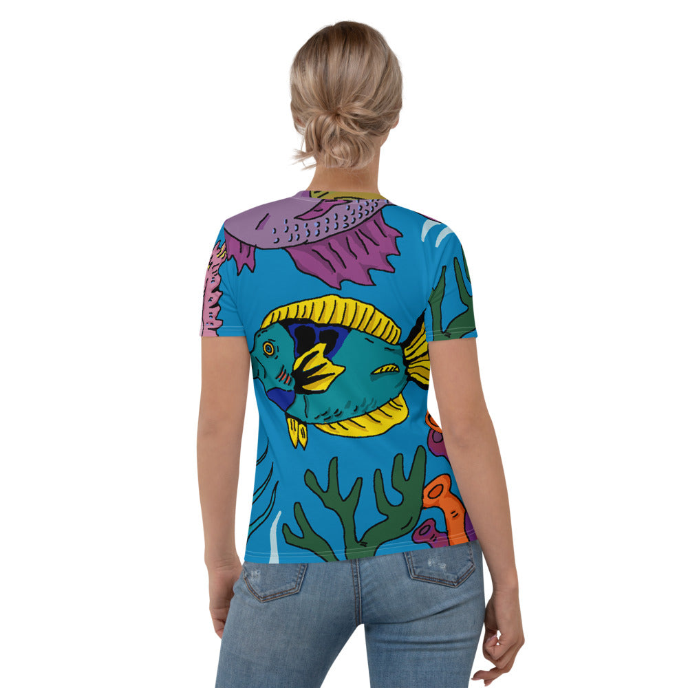 Women's T-shirt deep sea - ragnacold