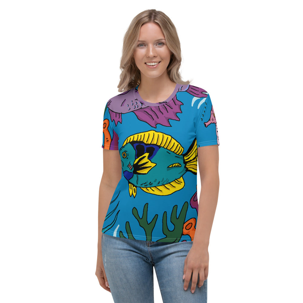 Women's T-shirt deep sea - ragnacold XS