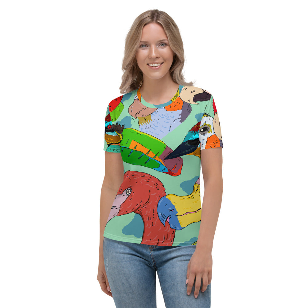 Women's T-shirt exotic birds - ragnacold XS