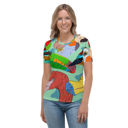 Women's T-shirt exotic birds - ragnacold XS