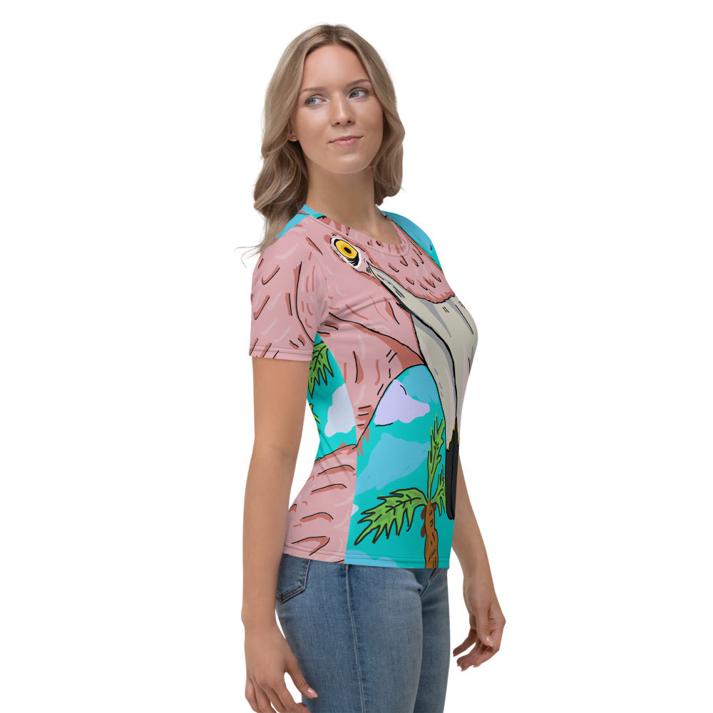 Women's T-shirt flamenco tropical - ragnacold