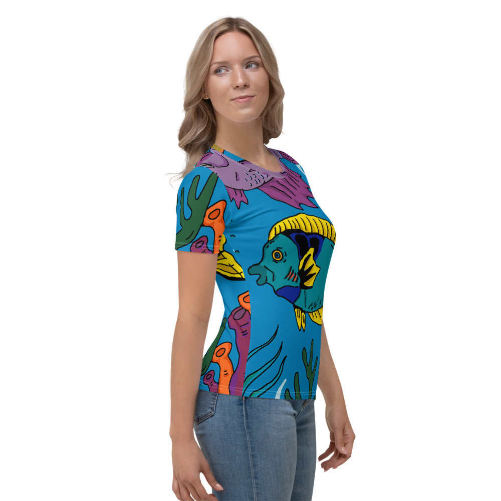 Women's T-shirt deep sea - ragnacold