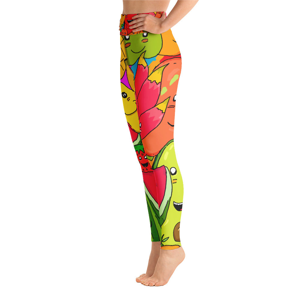 Yoga Leggings Fruit Rainbow - ragnacold