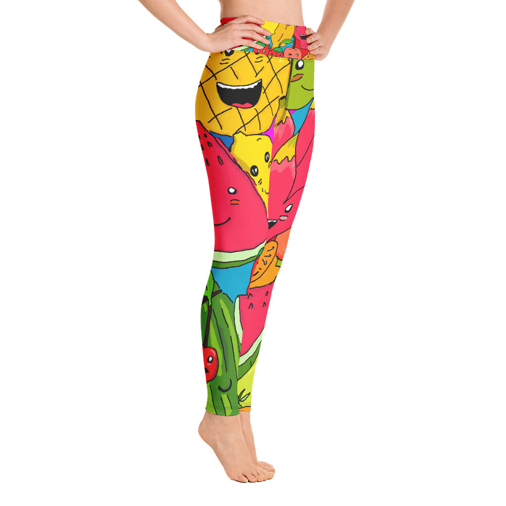 Yoga Leggings Fruit Rainbow - ragnacold