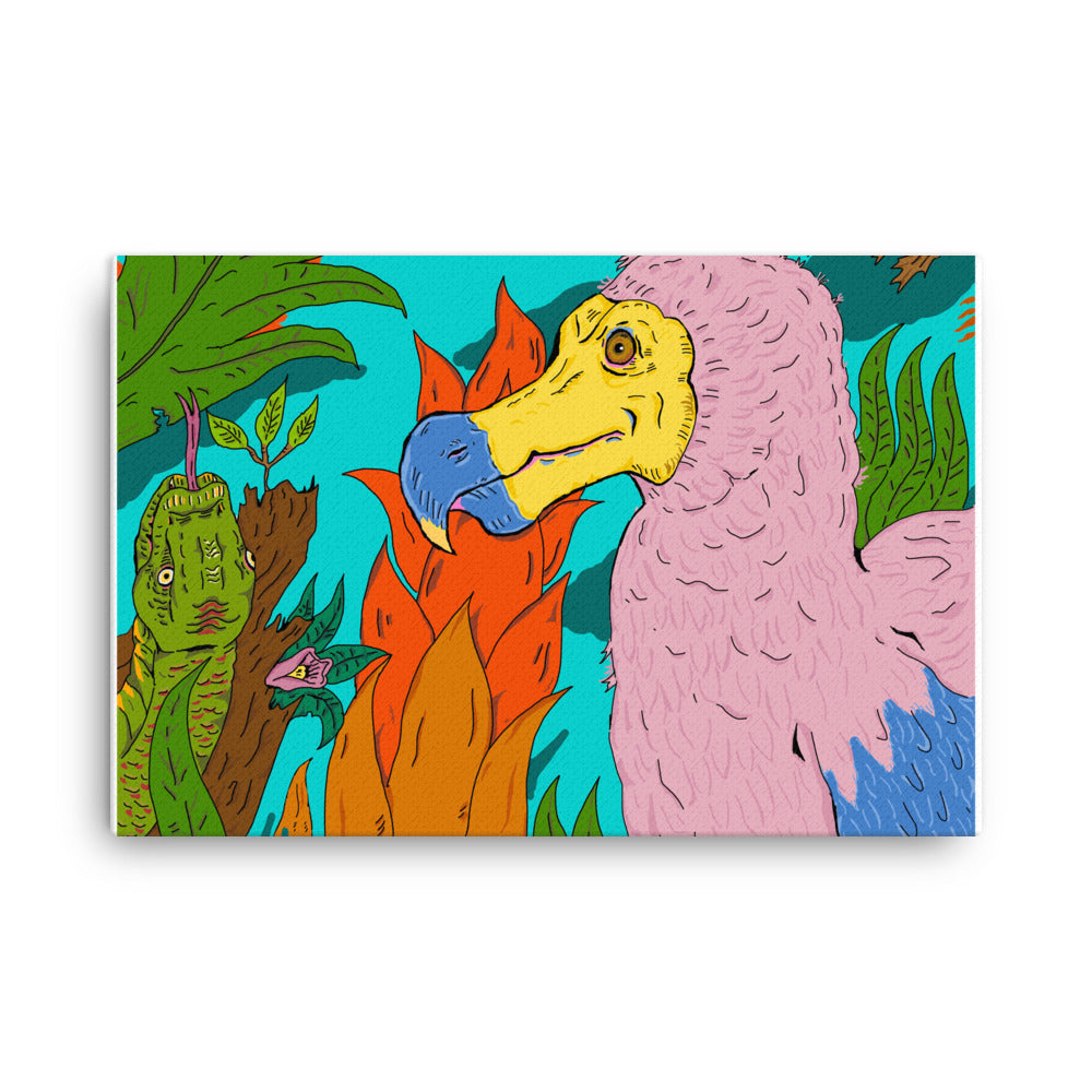 Canvas dodo tropical - ragnacold 24×36