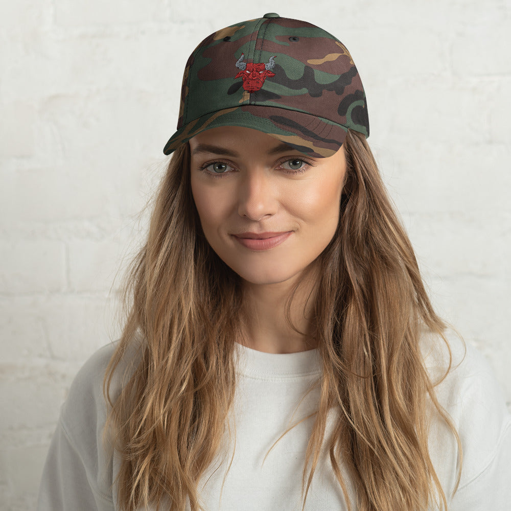 Dad hat red bull - ragnacold Green Camo