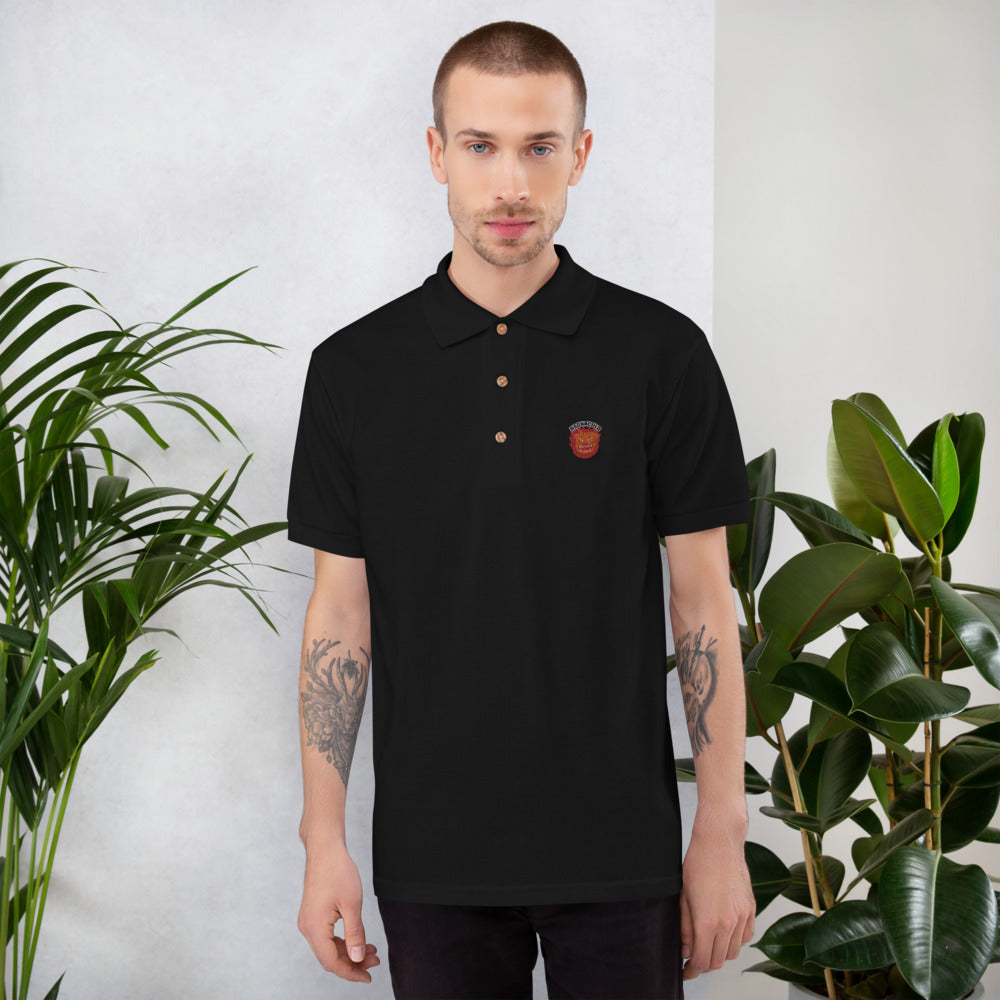 Embroidered Polo Shirt wild ragnacold - ragnacold