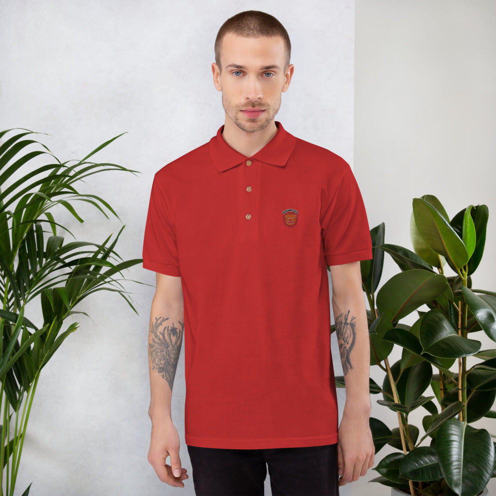 Embroidered Polo Shirt wild ragnacold - ragnacold