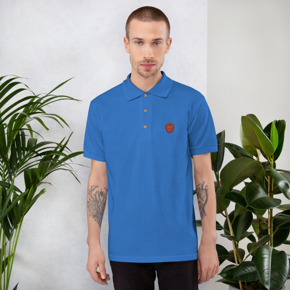 Embroidered Polo Shirt wild ragnacold - ragnacold