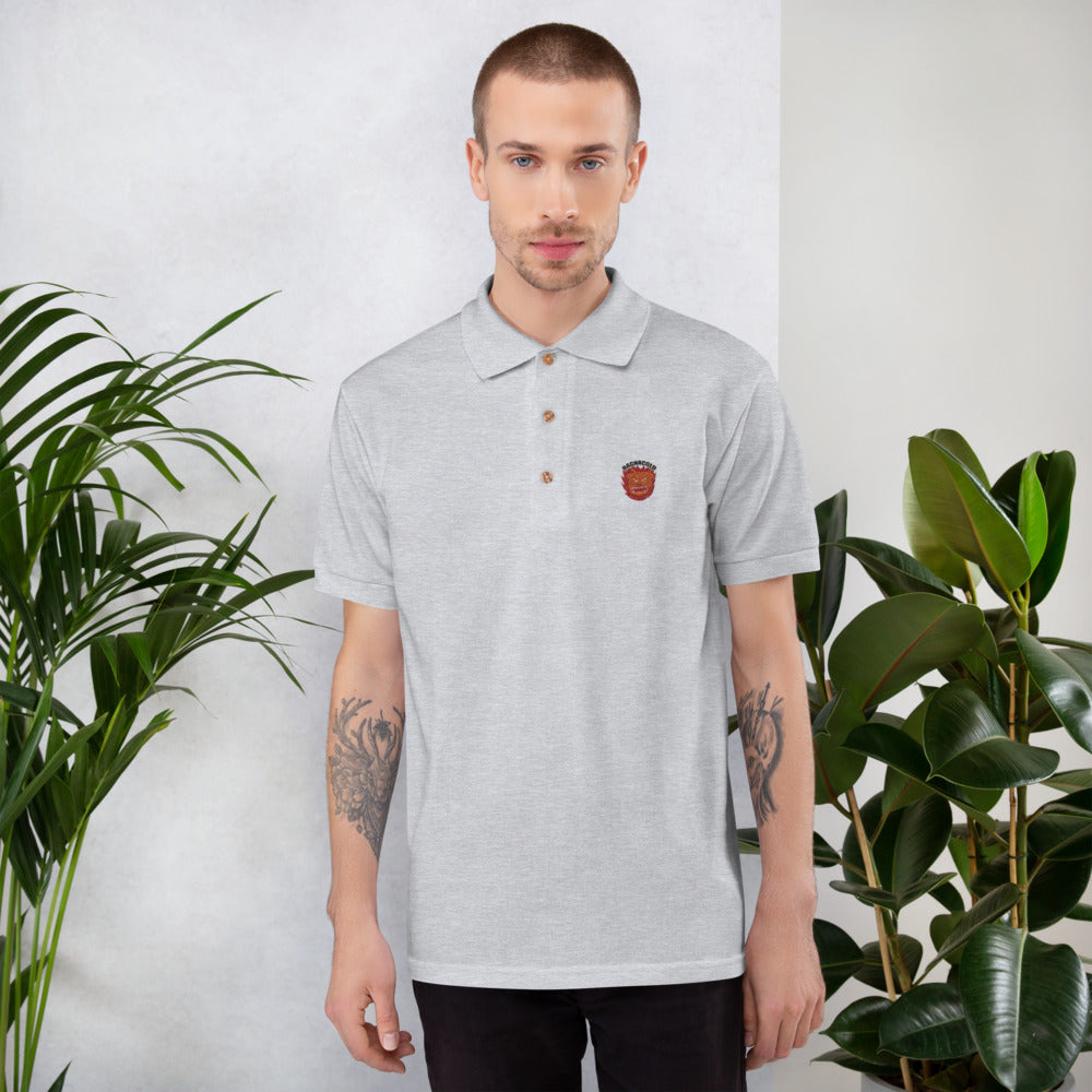 Embroidered Polo Shirt wild ragnacold - ragnacold