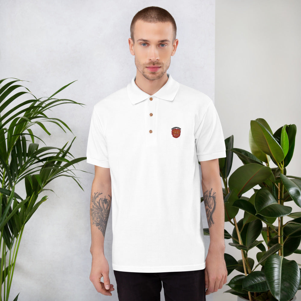 Embroidered Polo Shirt wild ragnacold - ragnacold