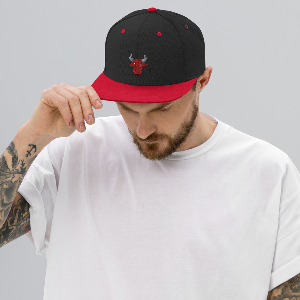 Snapback Hat red bull spain - ragnacold Black/ Red