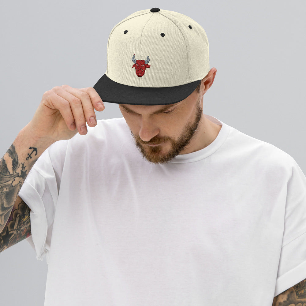 Snapback Hat red bull spain - ragnacold Natural/ Black