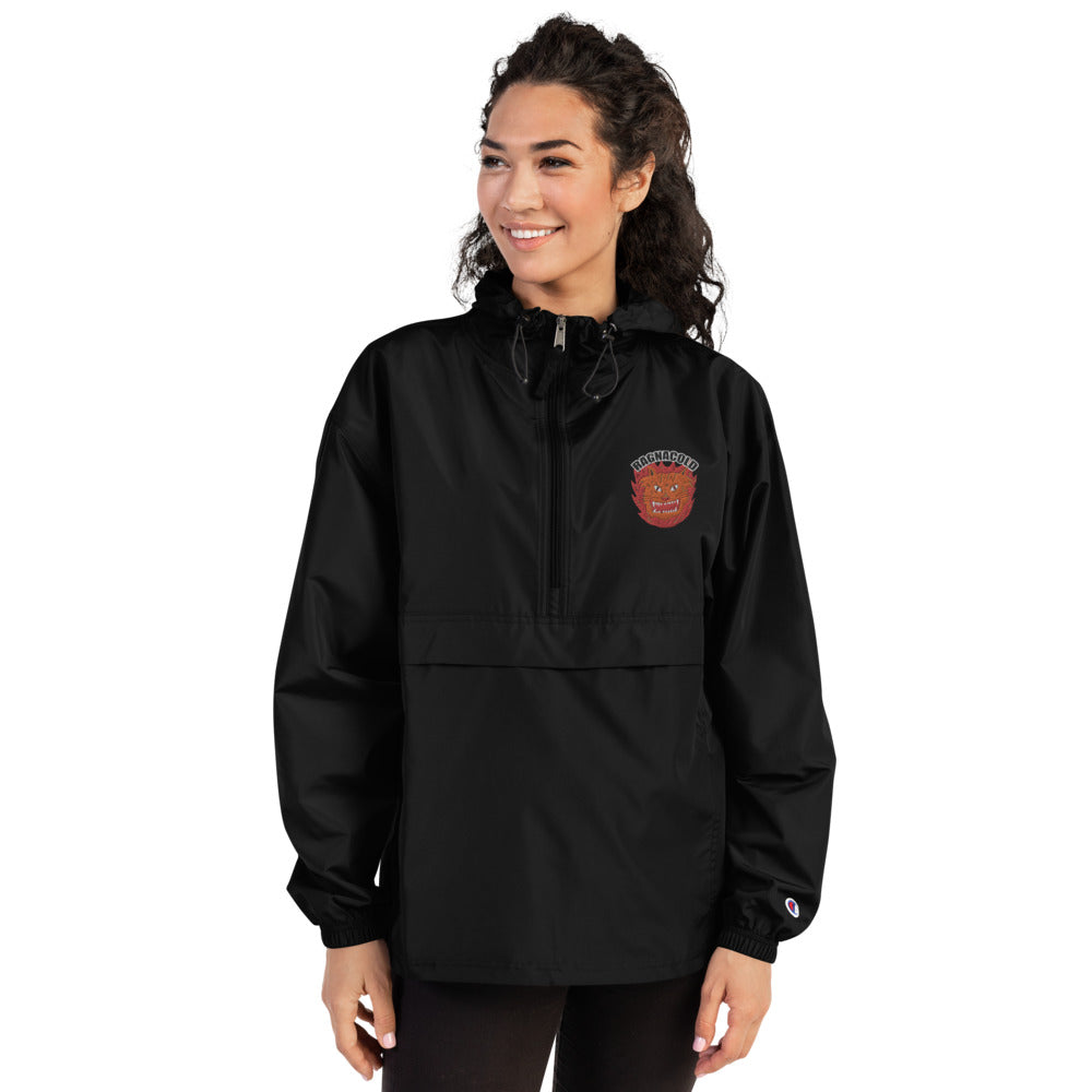 Embroidered Champion Packable Jacket ragnacold wild - ragnacold Black / S