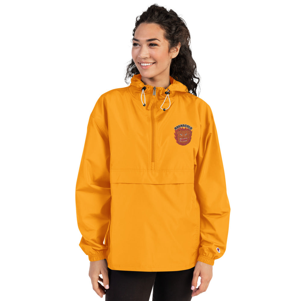 Embroidered Champion Packable Jacket ragnacold wild - ragnacold Gold / S