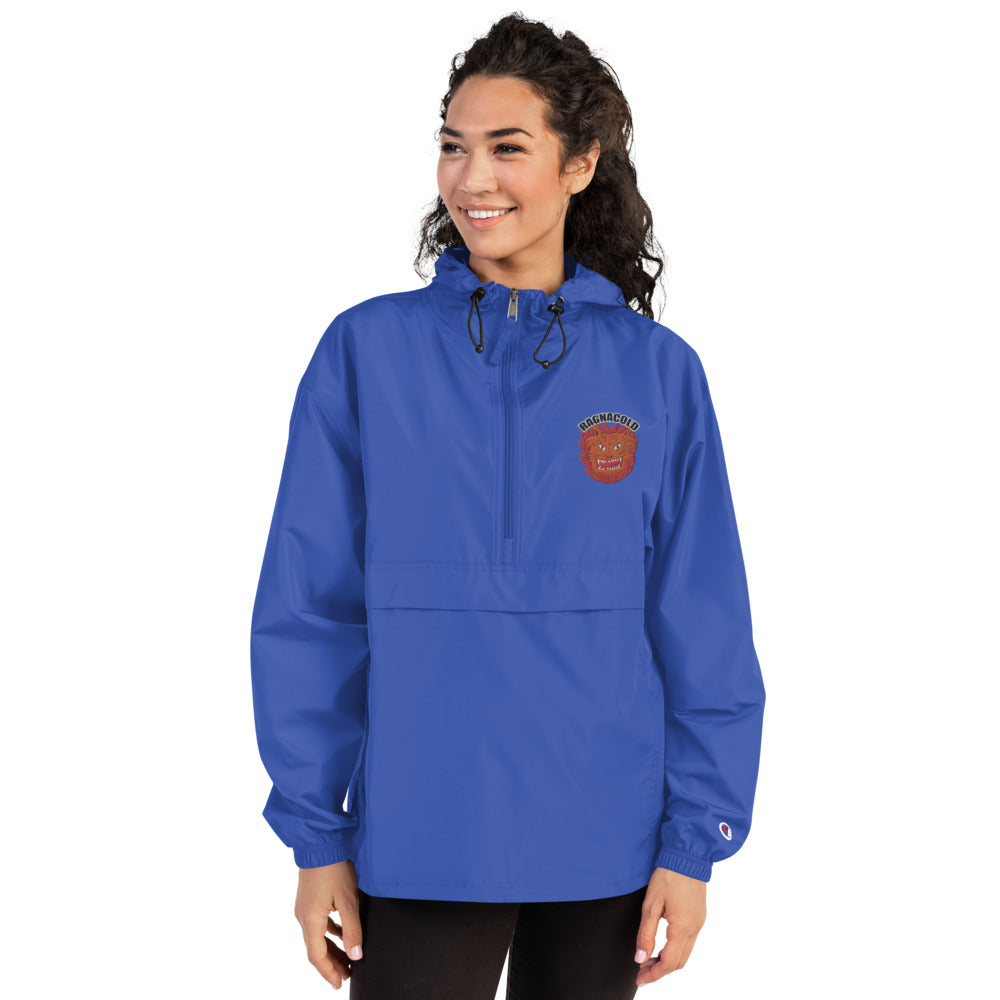 Embroidered Champion Packable Jacket ragnacold wild - ragnacold Royal Blue / S