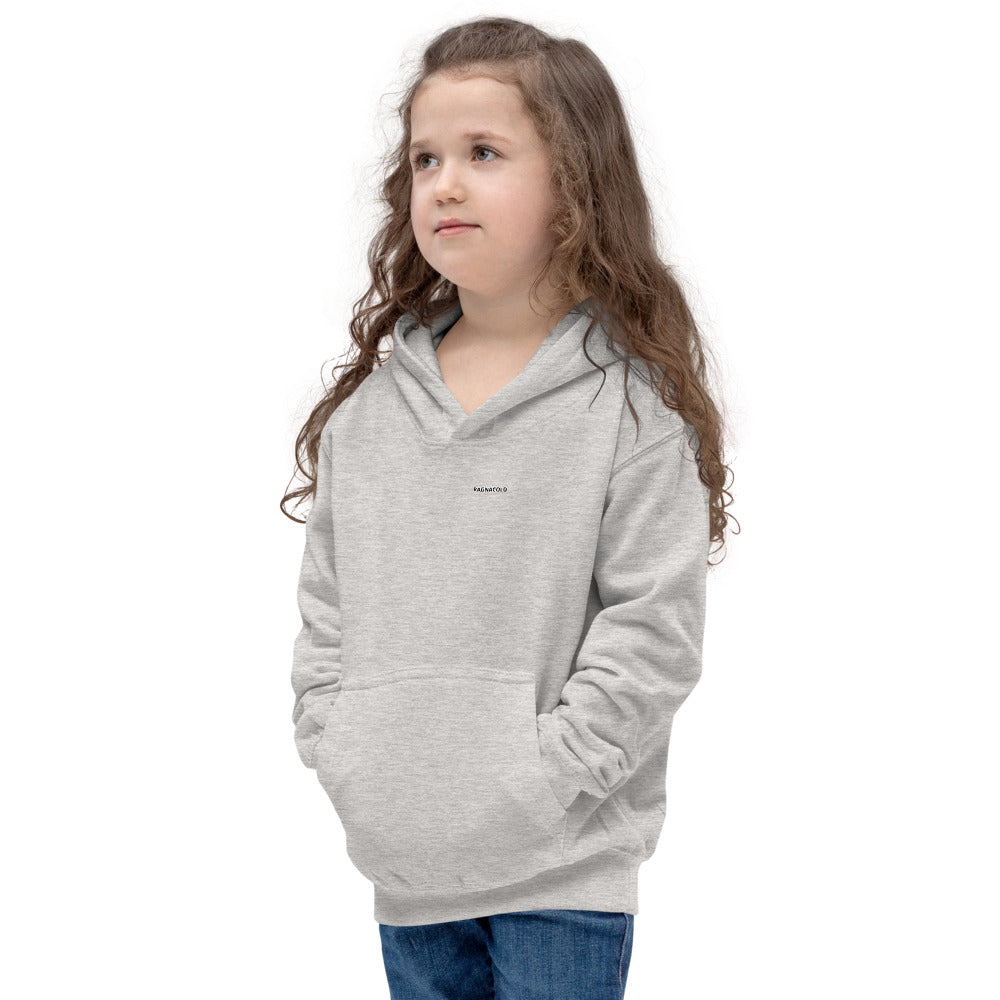 Kids Hoodie traveling llama - ragnacold