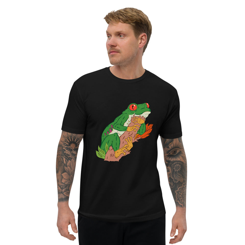 Short Sleeve T-shirt toad tropical - ragnacold Black / XS