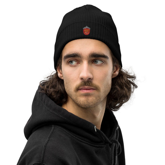 Organic ribbed beanie wild ragnacold - ragnacold Black