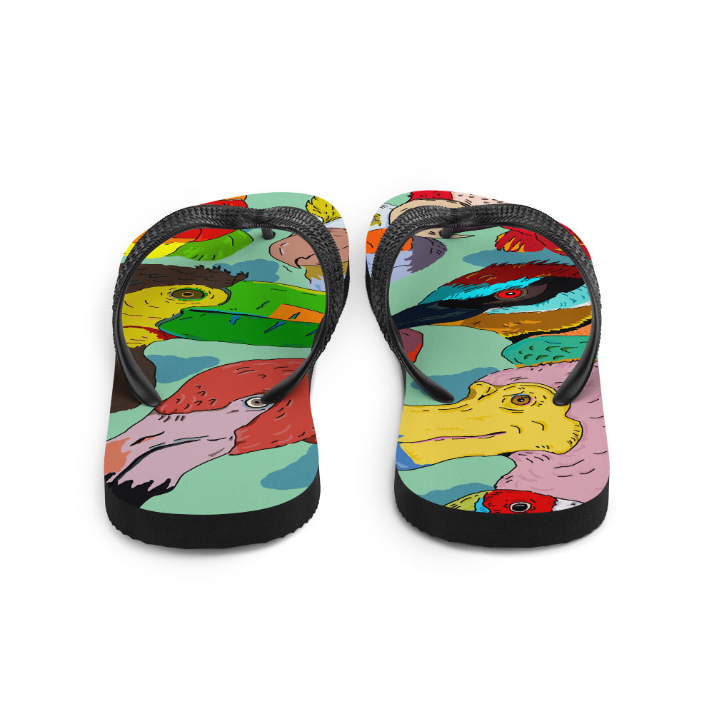 Flip-Flops exotic birds - ragnacold