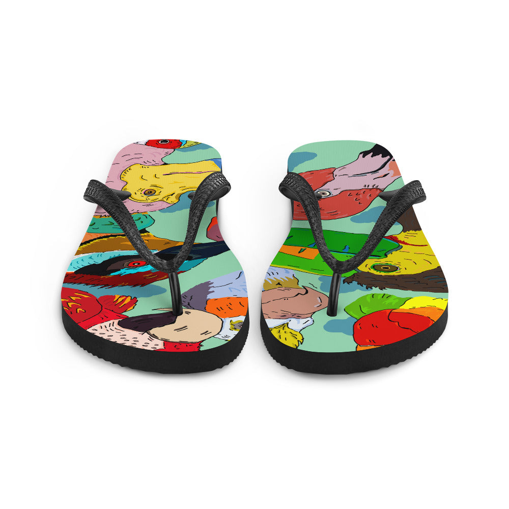 Flip-Flops exotic birds - ragnacold