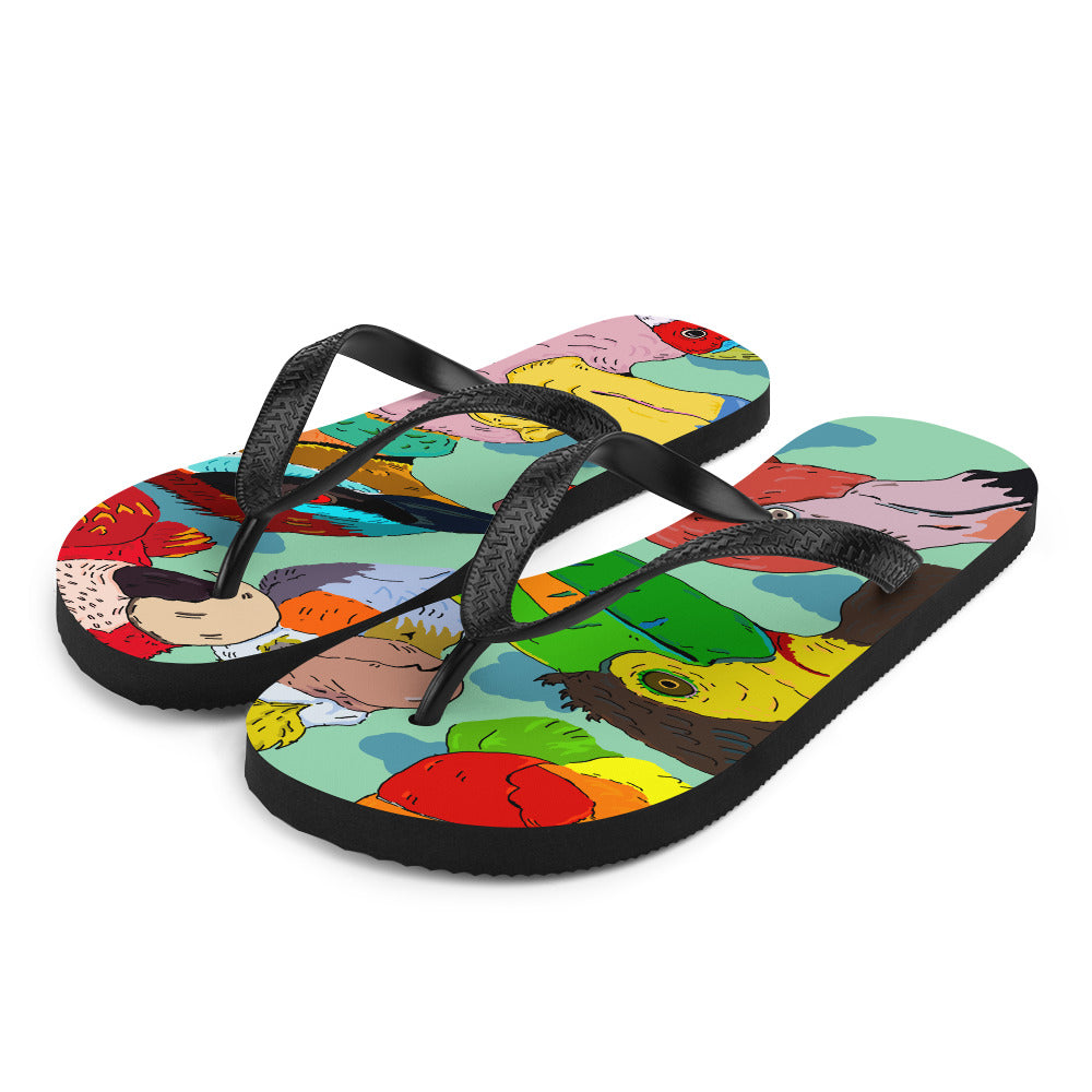 Flip-Flops exotic birds - ragnacold S